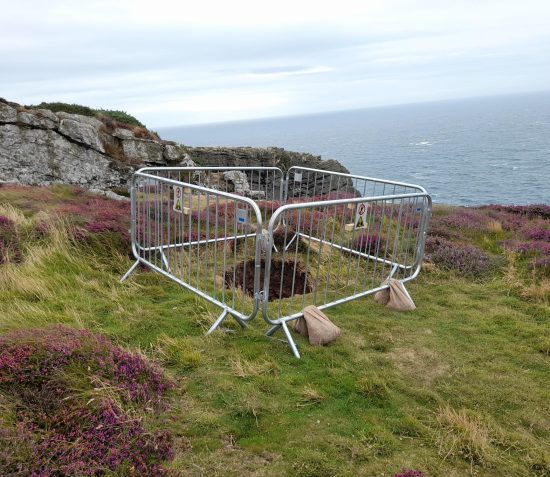 Public Notice: Sink Hole at the Chasms