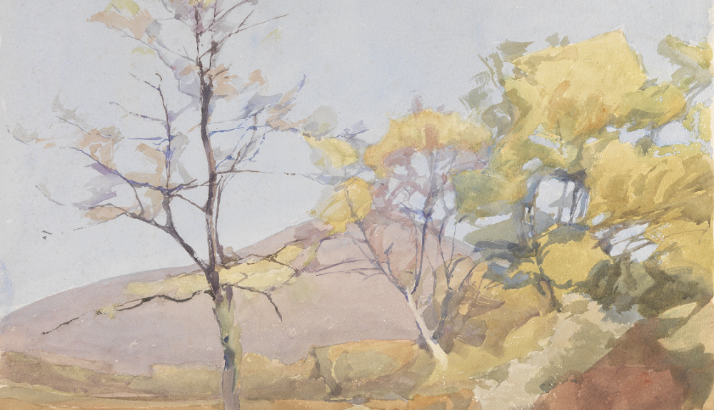 Archibald Knox’s A Spring Landscape from the Manx National Heritage Collection