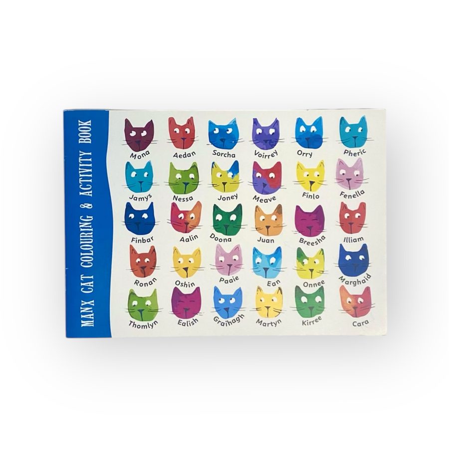 Manx Cat Colouring and Activity Book by Felicity Wood