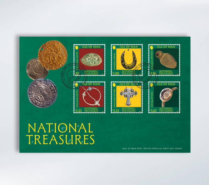 National Treasures First Day Cover