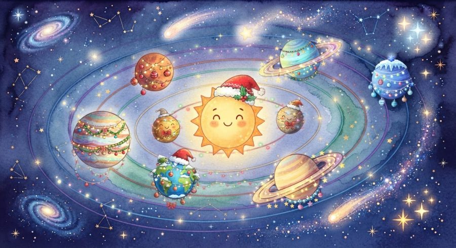 Meet the Neighbours: A Cosmic Christmas Voyage