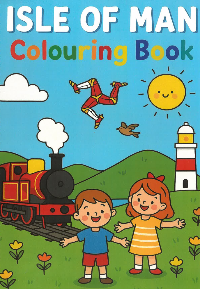 Isle of Man Colouring Book